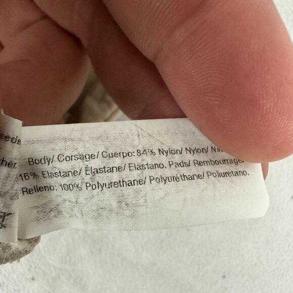 Sweet Nothings By Maidenform Beige 36C Underwire Padded Bra - Picture 6 of 8